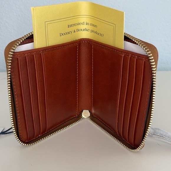 Dooney & Bourke Zip Around Wallet - Picture 3 of 3